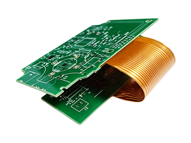 Rigid-flexible board：Hard board 2-layers-1.6mm+2-layers FPC-0.14mm